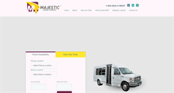 Desktop Screenshot of majesticmobility.com